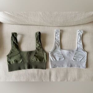 Free People Good Karma Square Neck Sports Bra